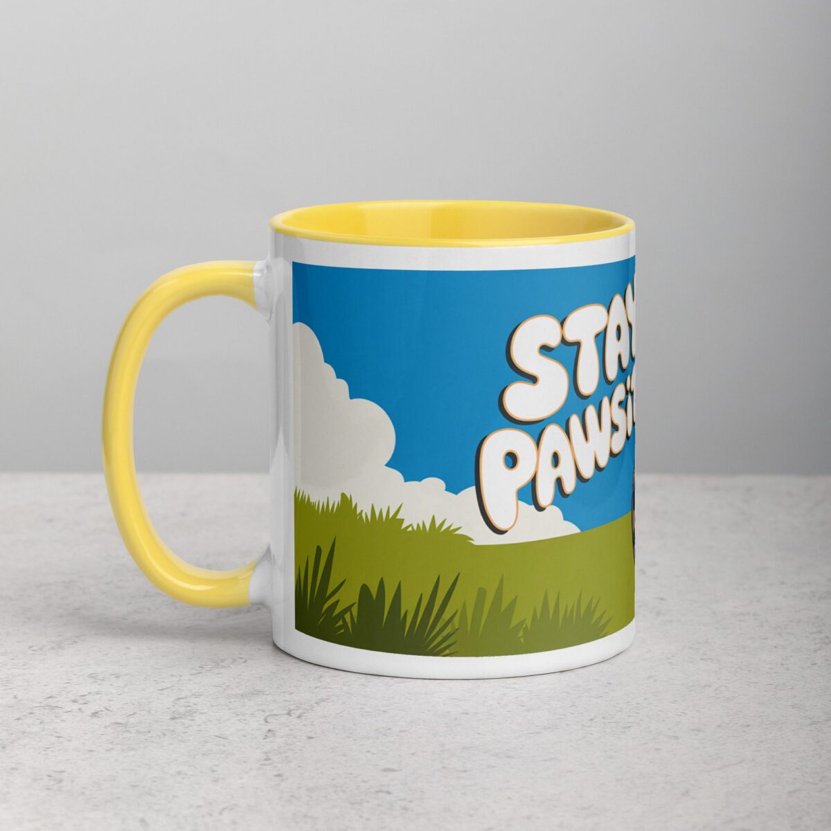 Stay Pawsitive Coffee Mug & Tea Cup - Image 20