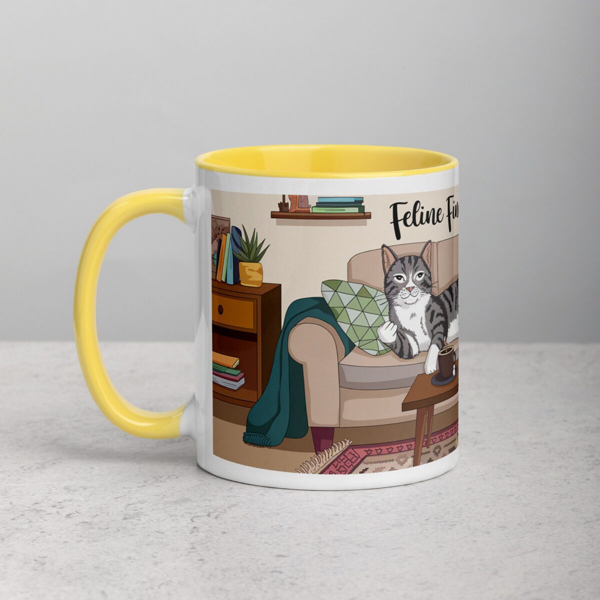 Feline Fine, One Sip at a Time Cat Mug - Image 20