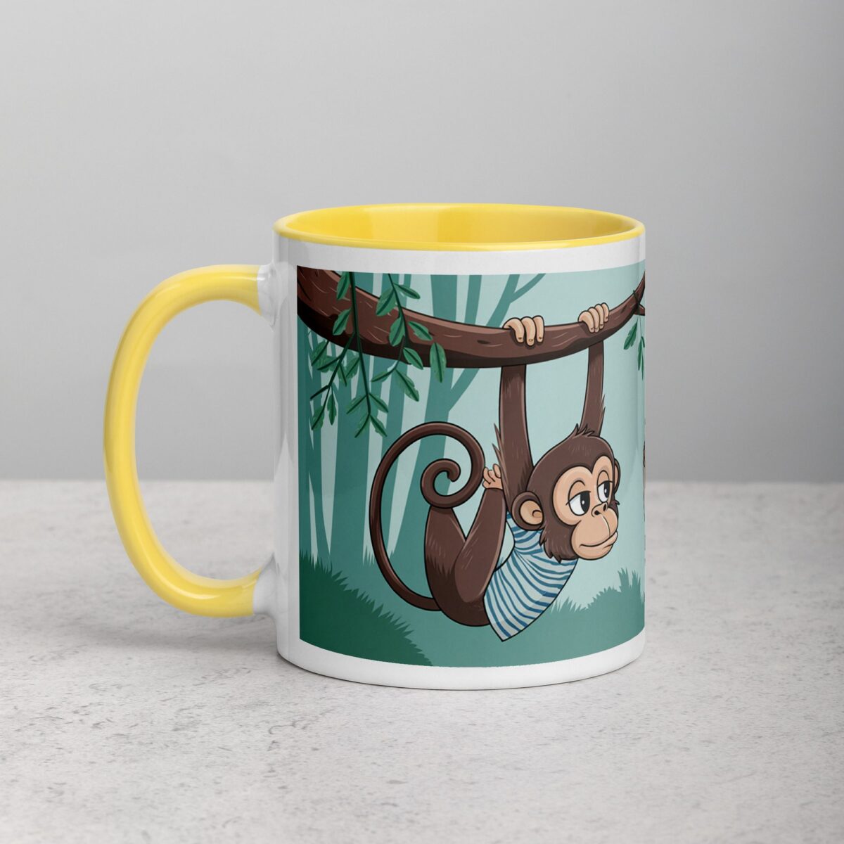Hang in There, Coffee’s Coming! Monkey Mug - Image 20