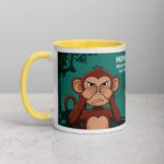 Monkey Mood: Decaffeinated = Grumpy, Caffeinated = Happy Mug - Image 20