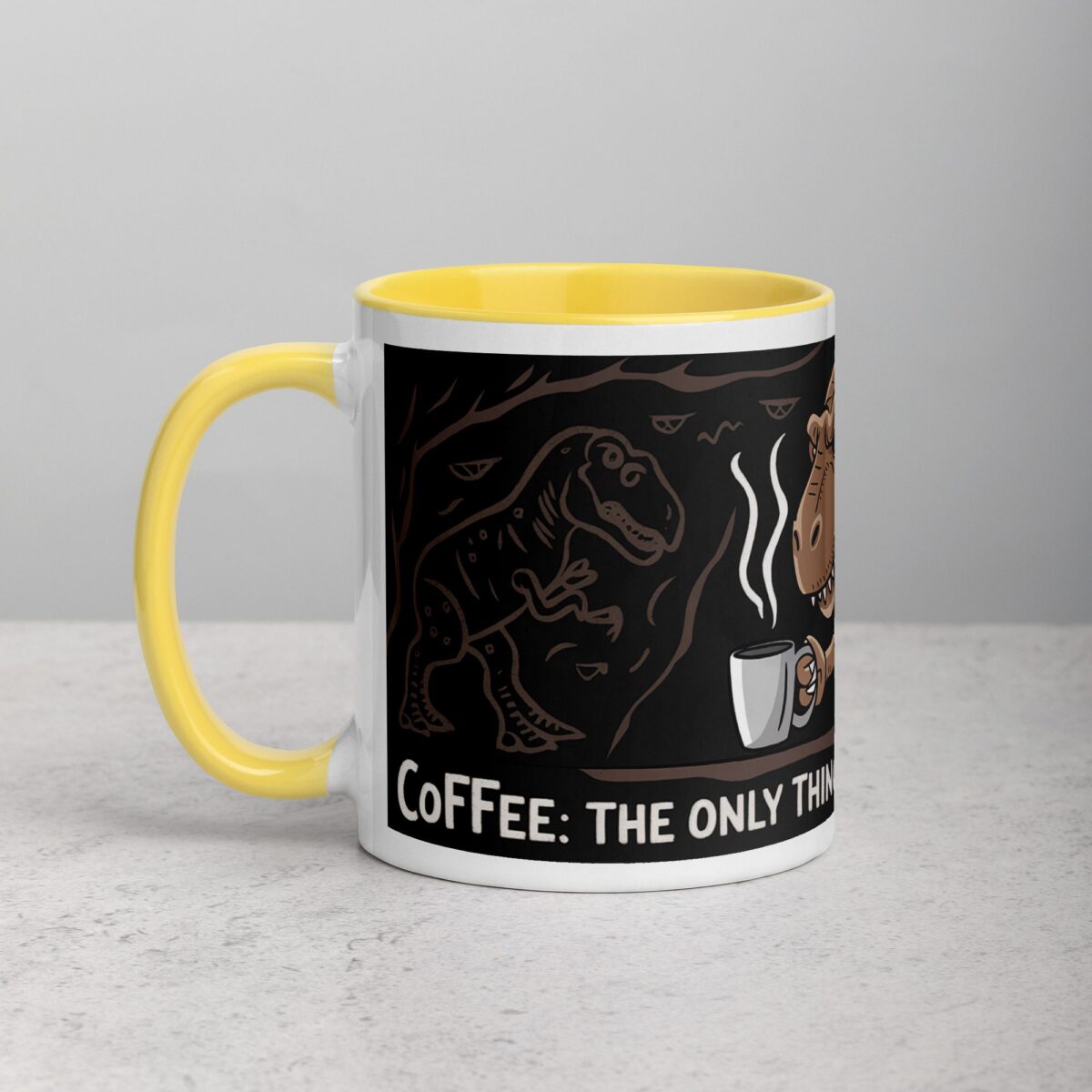 Coffee: The Only Thing Older Than Dinosaurs Mug - Image 20
