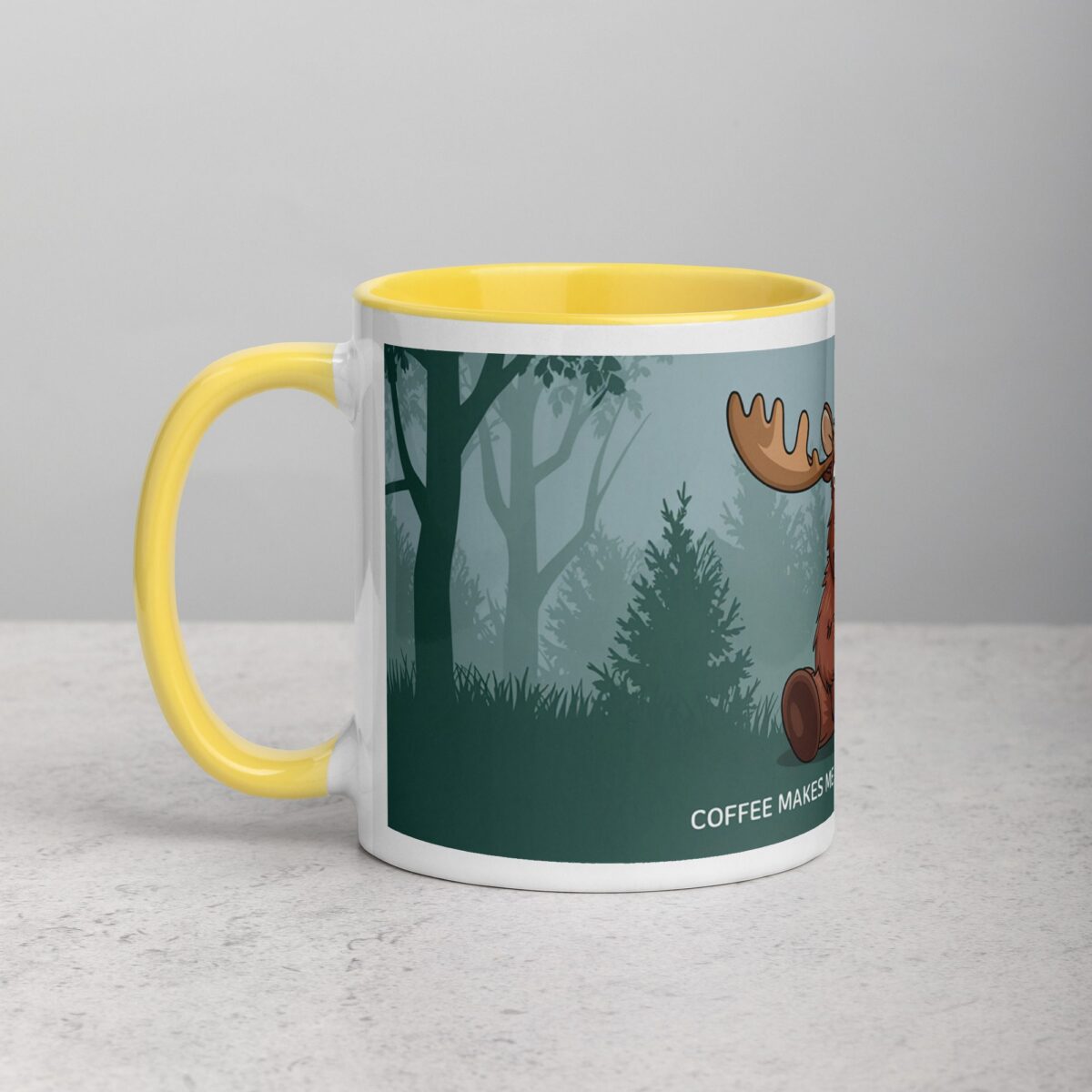 Coffee Makes Me Less of a Moose-ter Mug - Image 20