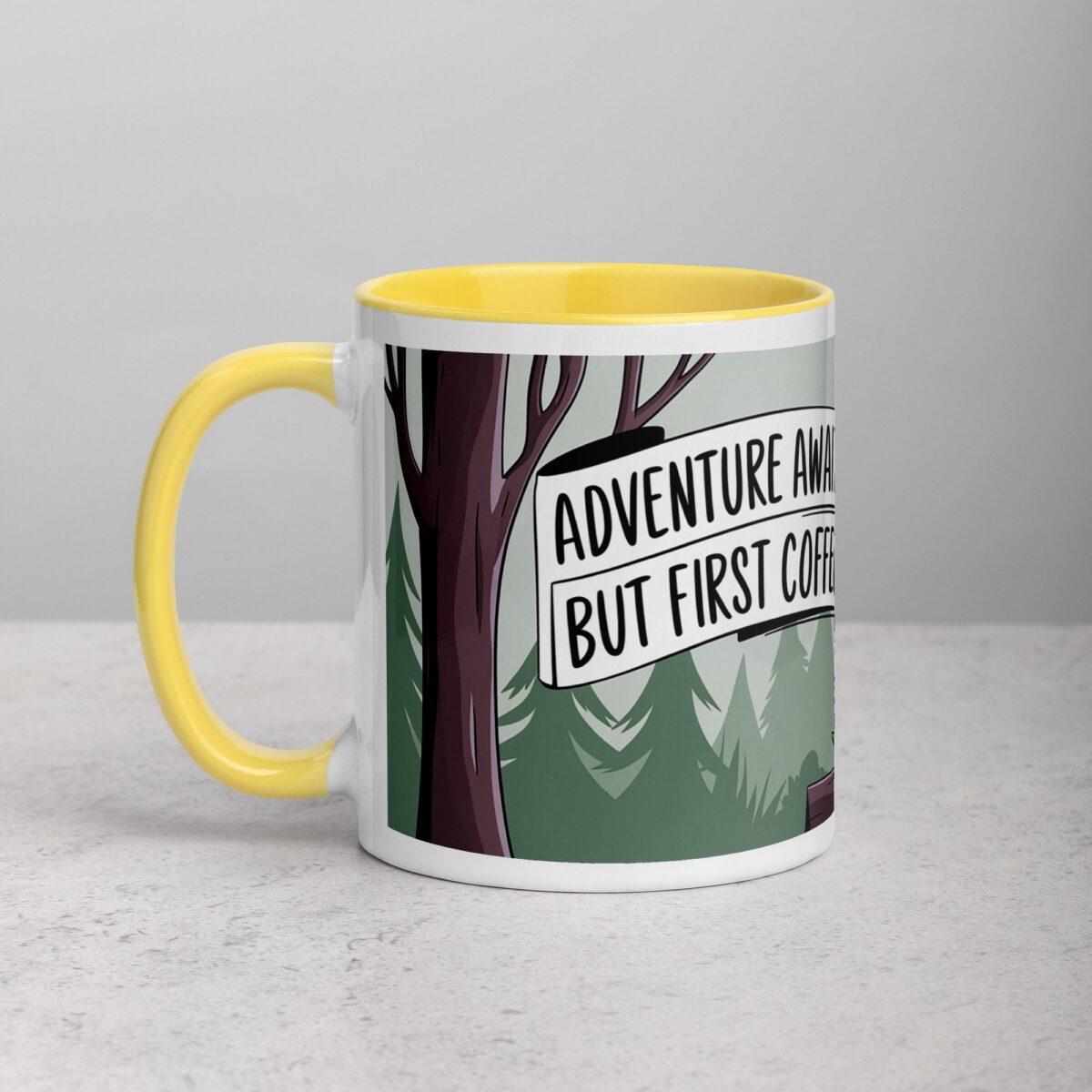 Adventure Awaits, But First Coffee Moose Mug - Image 20
