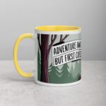 Adventure Awaits, But First Coffee Moose Mug - Image 20