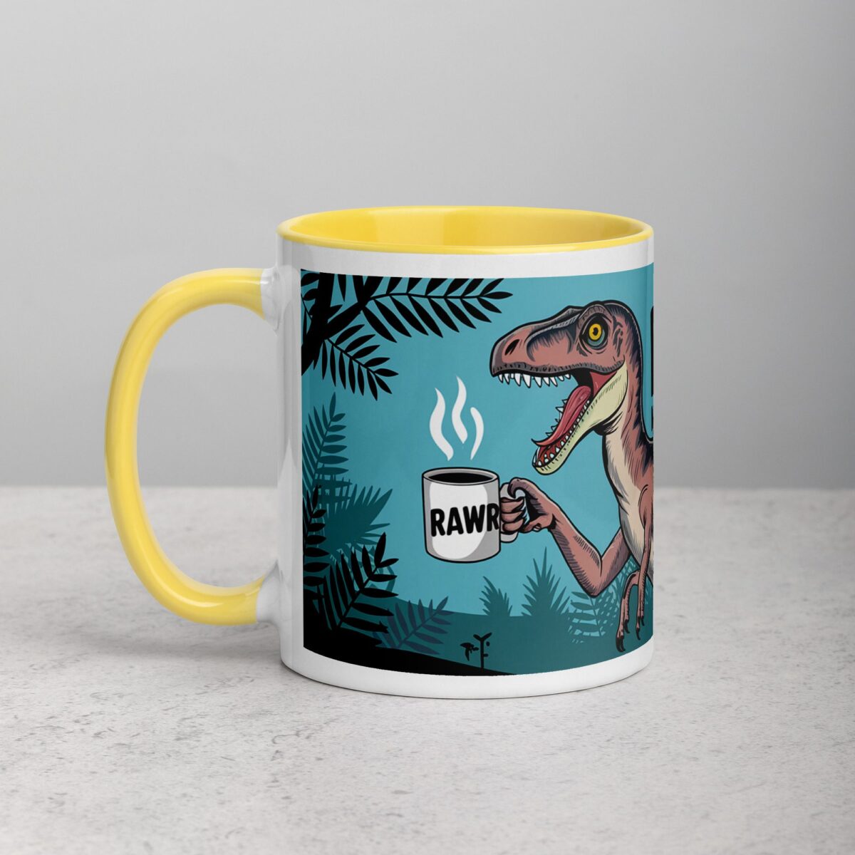 Rawr Means I Need Coffee Mug - Image 20