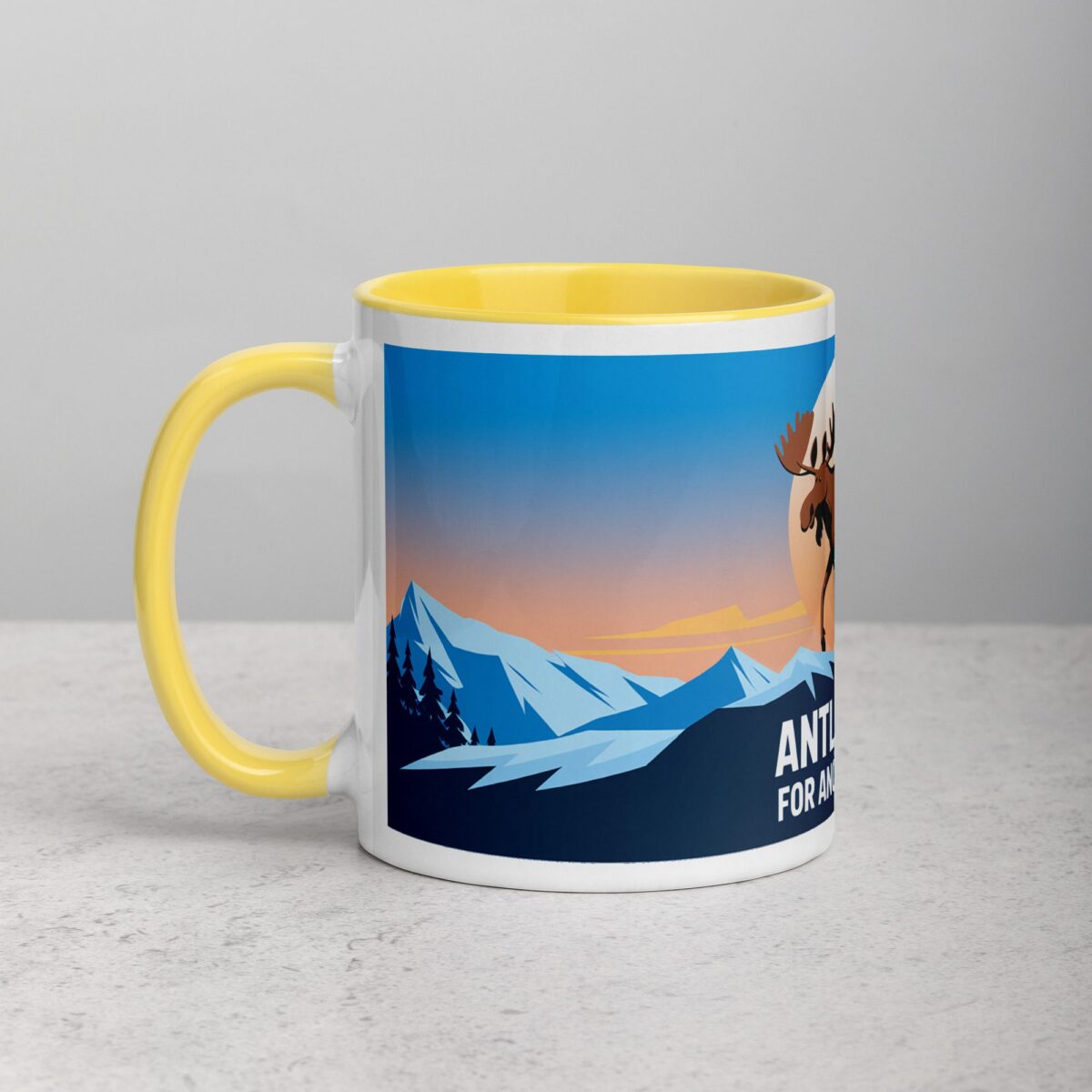 Antlers Up for Another Cup! Moose Mug - Image 20