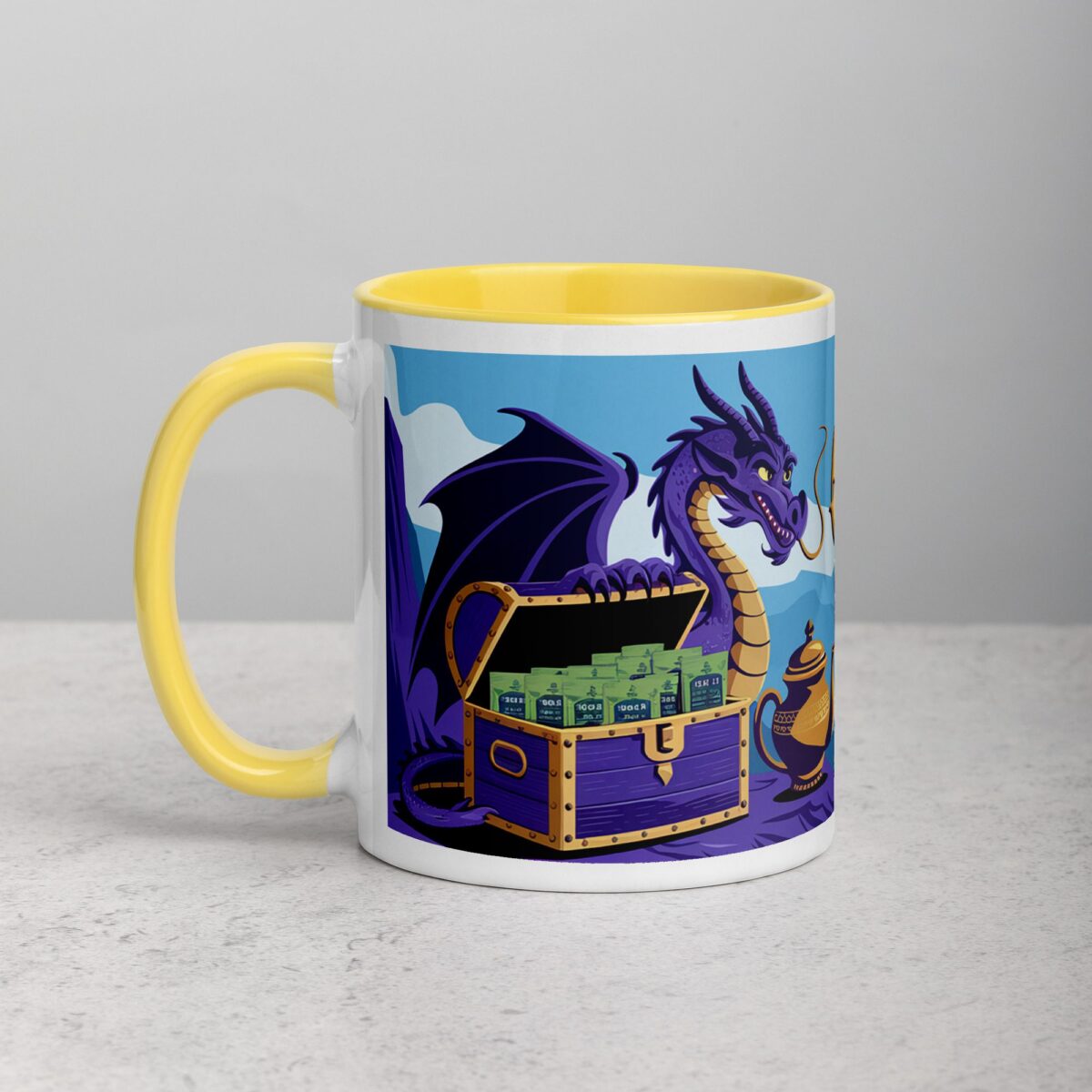 Chai-Ching: Dragon’s Gold Blend Mug - Image 20