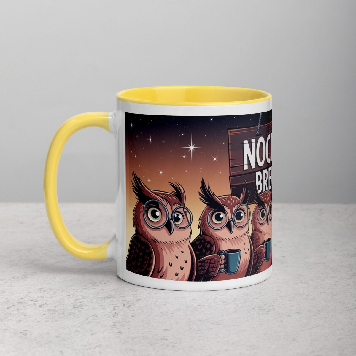 Nocturnal Brew Crew Owl Mug - Image 20