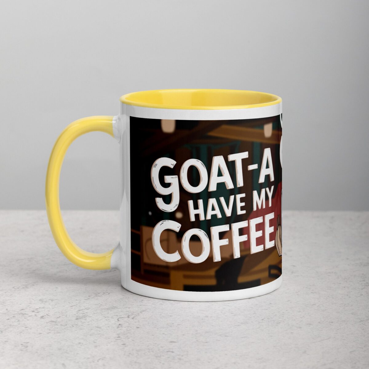 Goat-a Have My Coffee Mug - Image 20