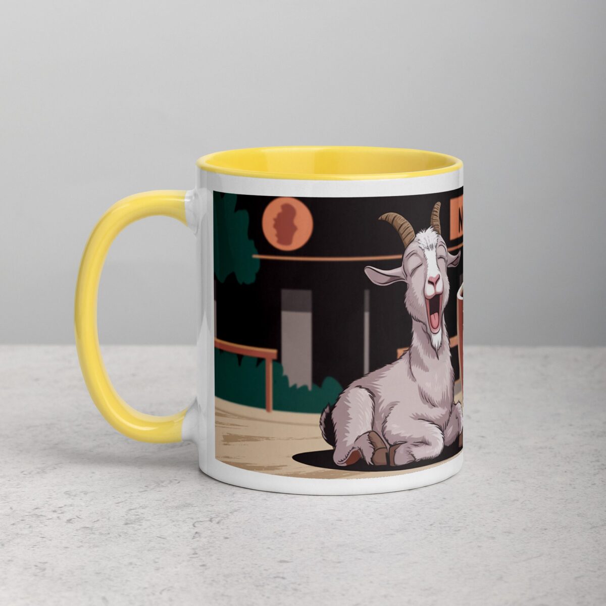No Goat-ing Without Coffee Mug - Image 20