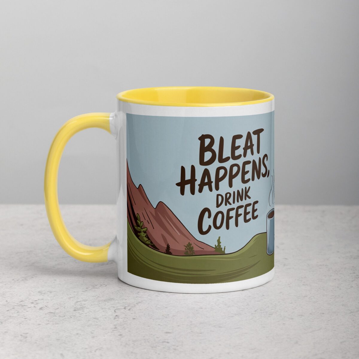 Bleat Happens, Drink Coffee Goat Mug - Image 20