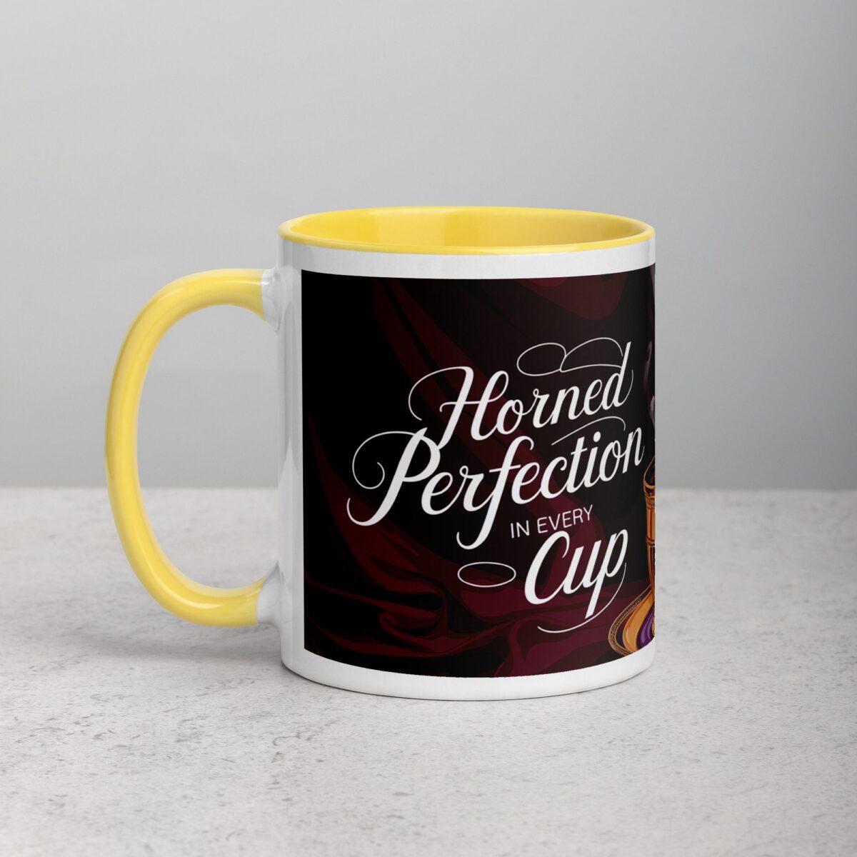 Horned Perfection in Every Cup Coffee Mug - Image 20