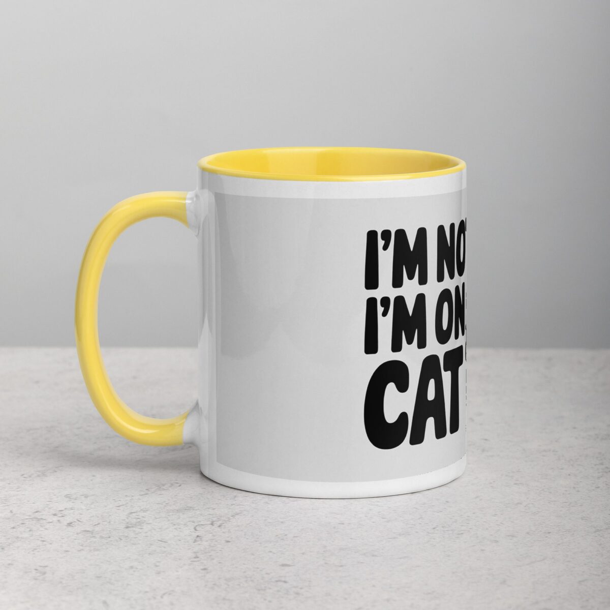 I’m Not Lazy, I’m on Cat Time Coffee Mug - Image 20