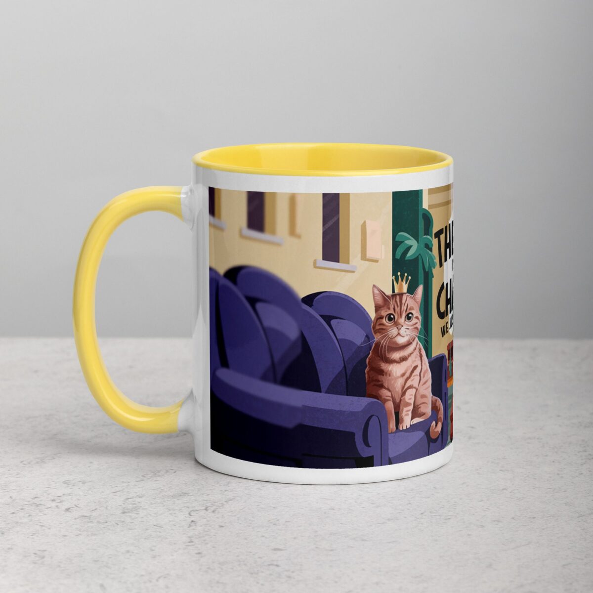 The Cat Is in Charge, We Just Live Here Mug - Image 20