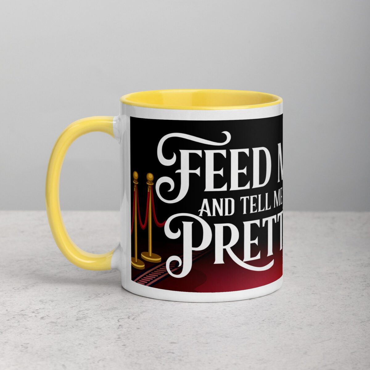 Feed Me and Tell Me I’m Pretty Cat Mug - Image 20