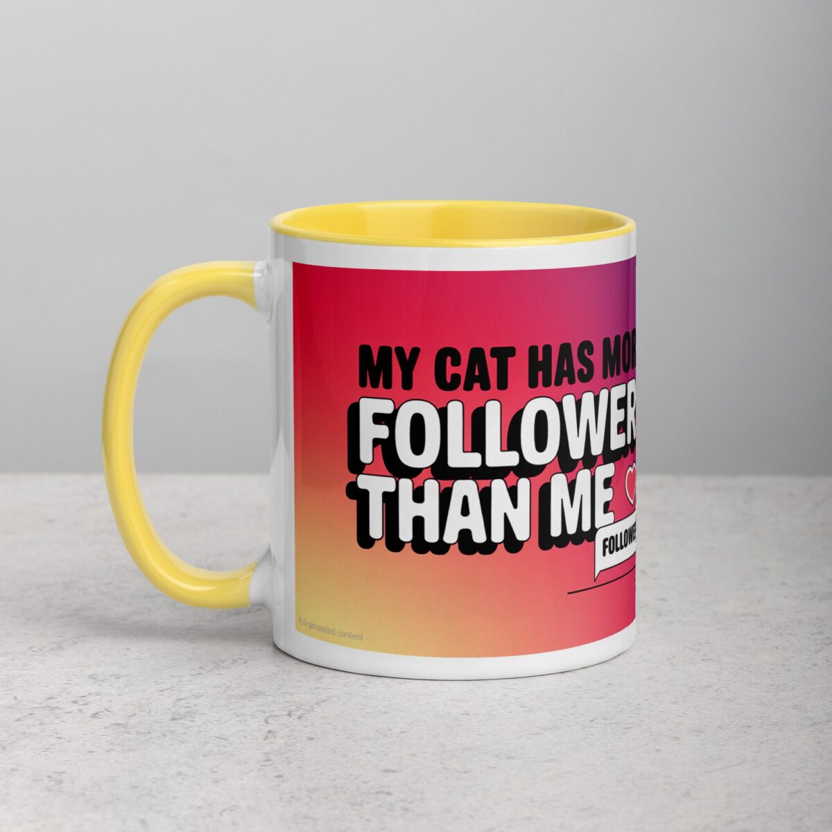 My Cat Has More Followers Than Me Coffee Mug - Image 20