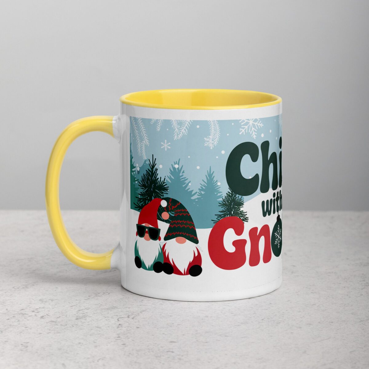 Chillin’ with My Gnomies Christmas Mug - Image 20