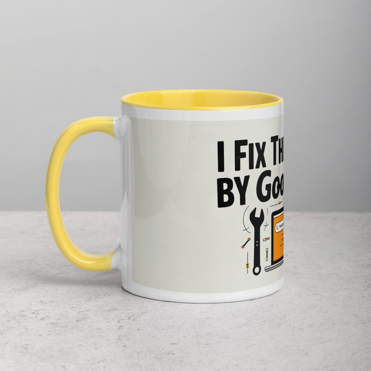 I Fix Things... By Googling It Dad Coffee Mug - Image 20