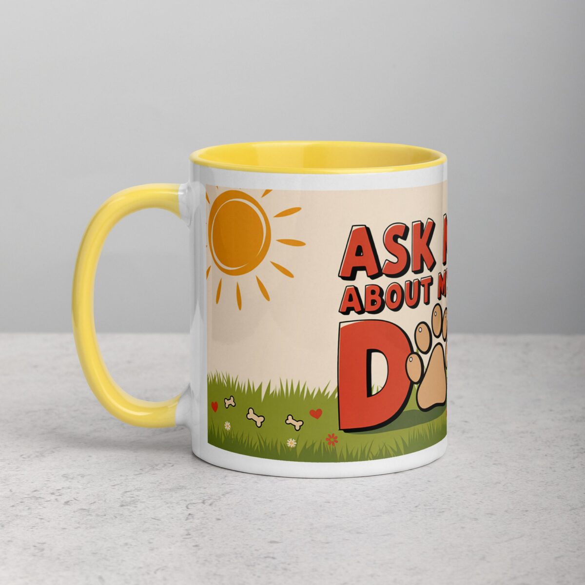 Ask Me About My Dog Coffee Mug & Tea Cup - Image 20