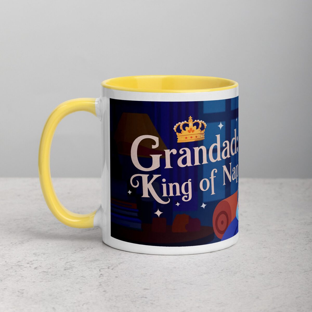 Grandad: King of Naps Coffee Mug - Image 20