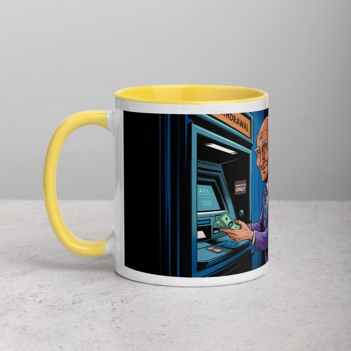 Ask Grandpa: ATM Always Talking Money Mug - Image 20