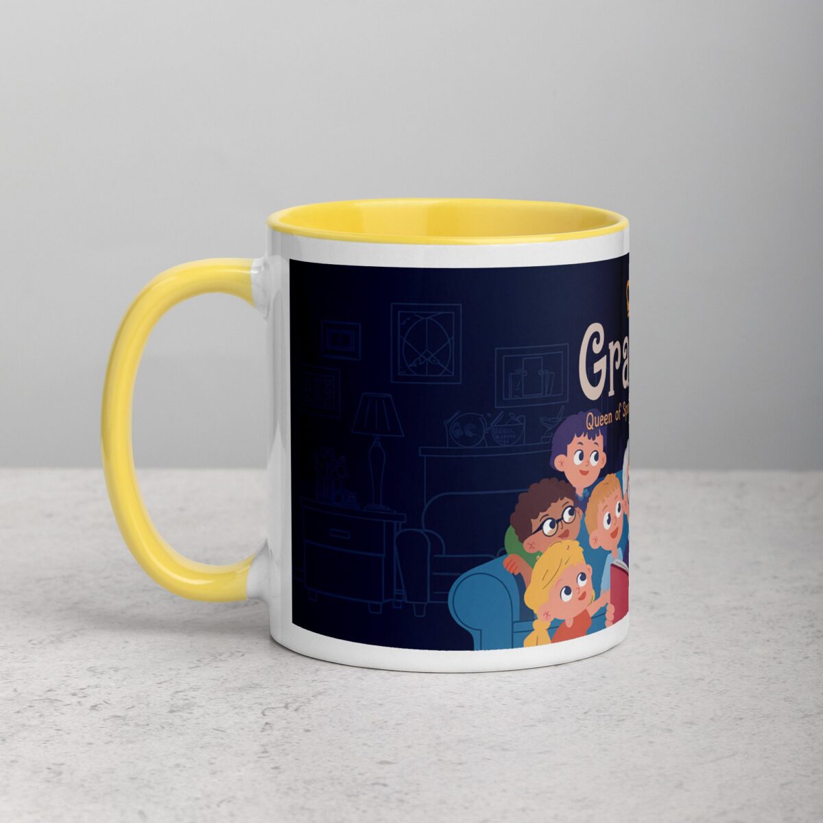 Grandma: Queen of Spoiling and Storytelling Mug - Image 20