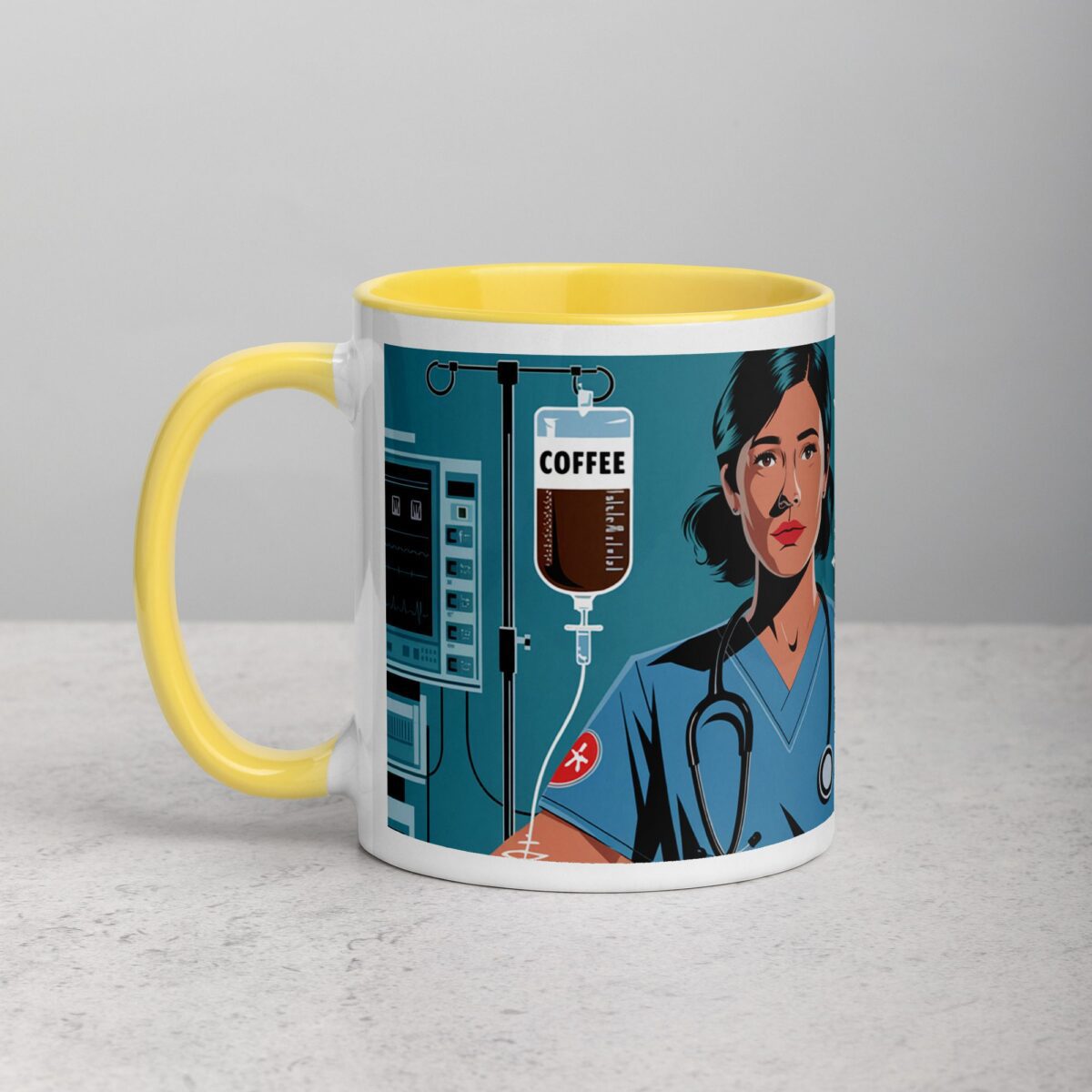 Nurses Need Coffee, Stat! Nurse Mug - Image 20