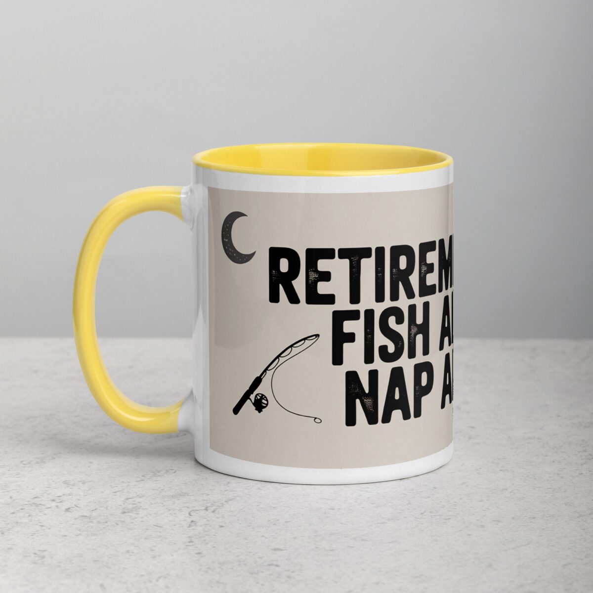 Retirement Plan: Fish All Day, Nap All Night Mug - Image 20