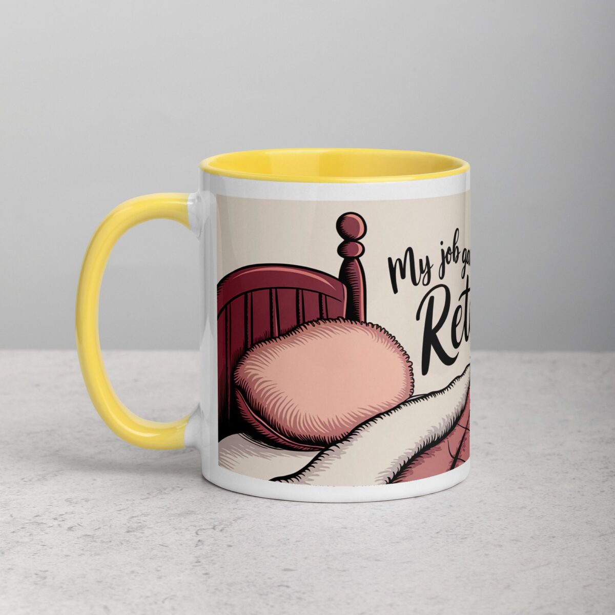My Job Gave Me Stress, Retirement Gave Me Rest Mug - Image 20