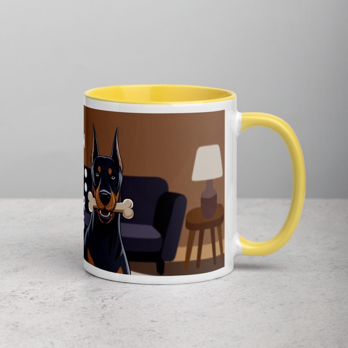 Doberman Dad: Protector of Treats Coffee Mug - Image 21