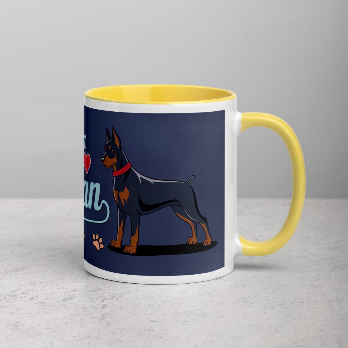 Life Is Better with a Doberman Coffee Mug & Tea Cup - Image 21