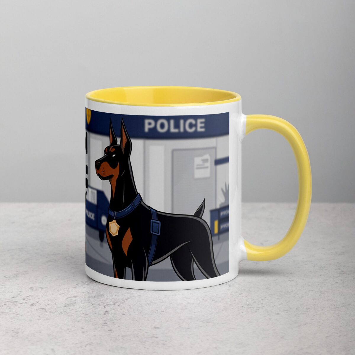 Doberman Patrol: Always on Duty Coffee Mug & Tea Cup - Image 21