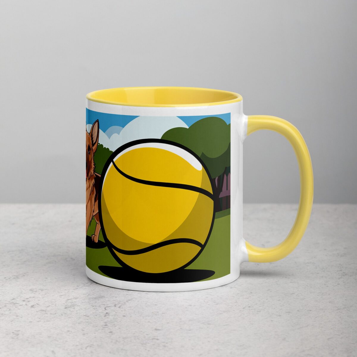 German Shepherd Dad: Chief Ball Thrower Mug - Image 21