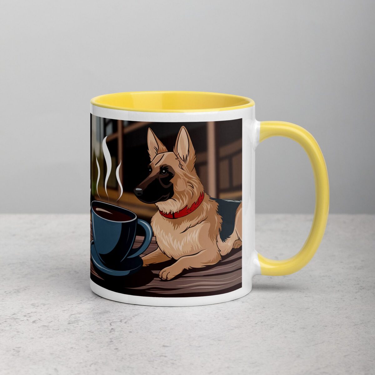 Fueled by Coffee and German Shepherd Love Mug - Image 21
