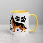 German Shepherds: Strength, Intelligence, Love Mug - Image 21