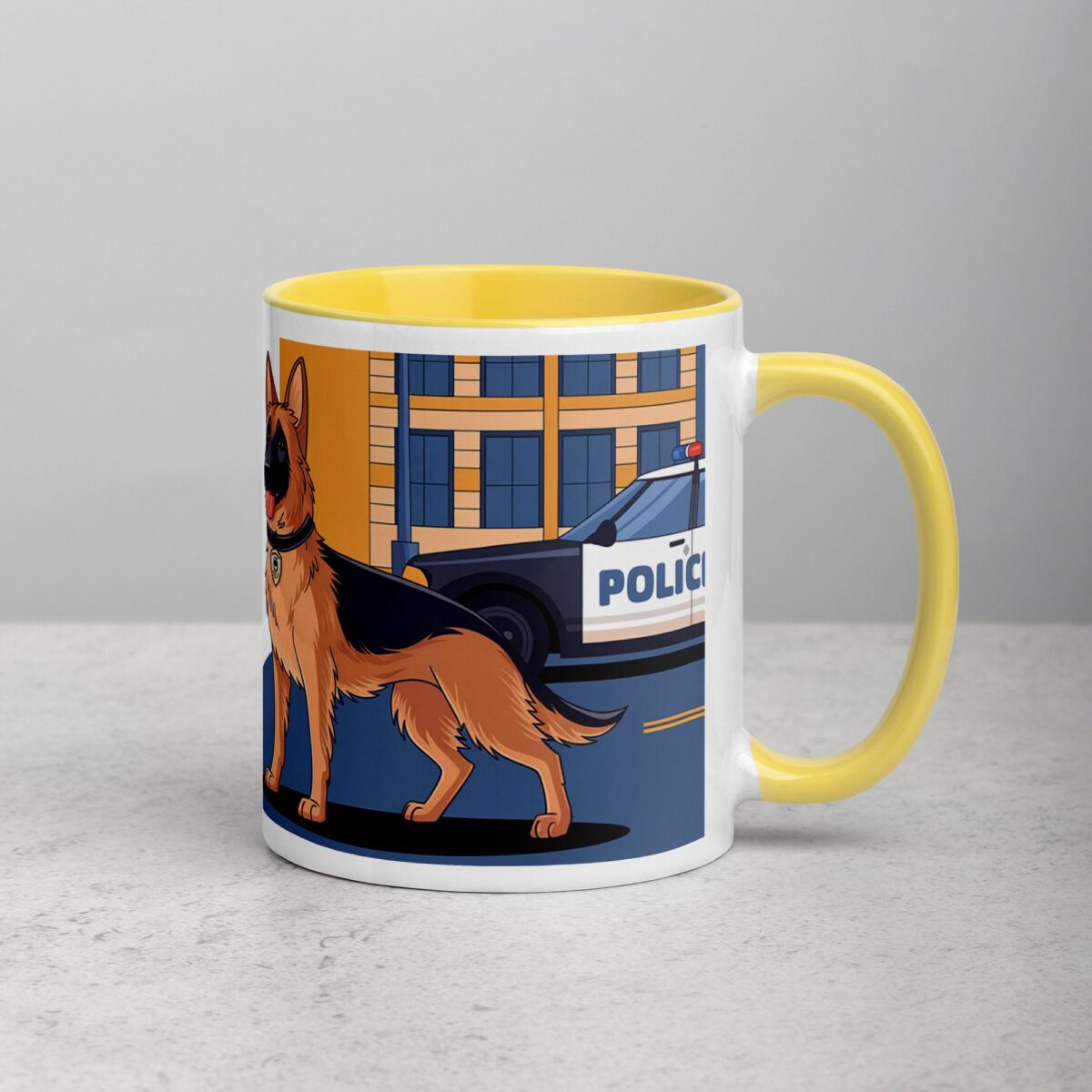 German Shepherd Patrol: Always on Duty Coffee Mug - Image 21