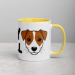 I ❤️ My Jack Russell Coffee Mug & Tea Cup - Image 21