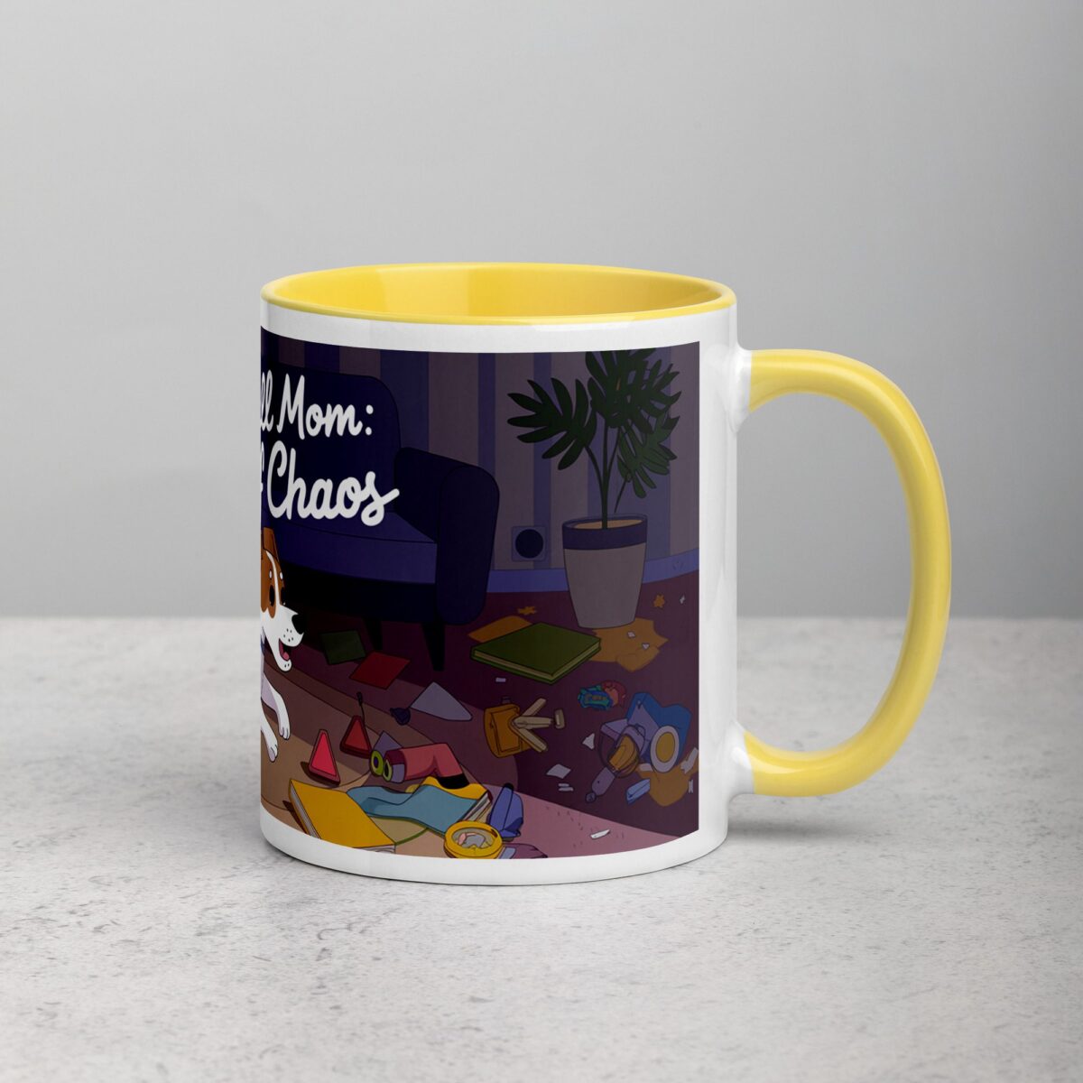 Jack Russell Mom: Queen of Chaos Coffee Mug - Image 21