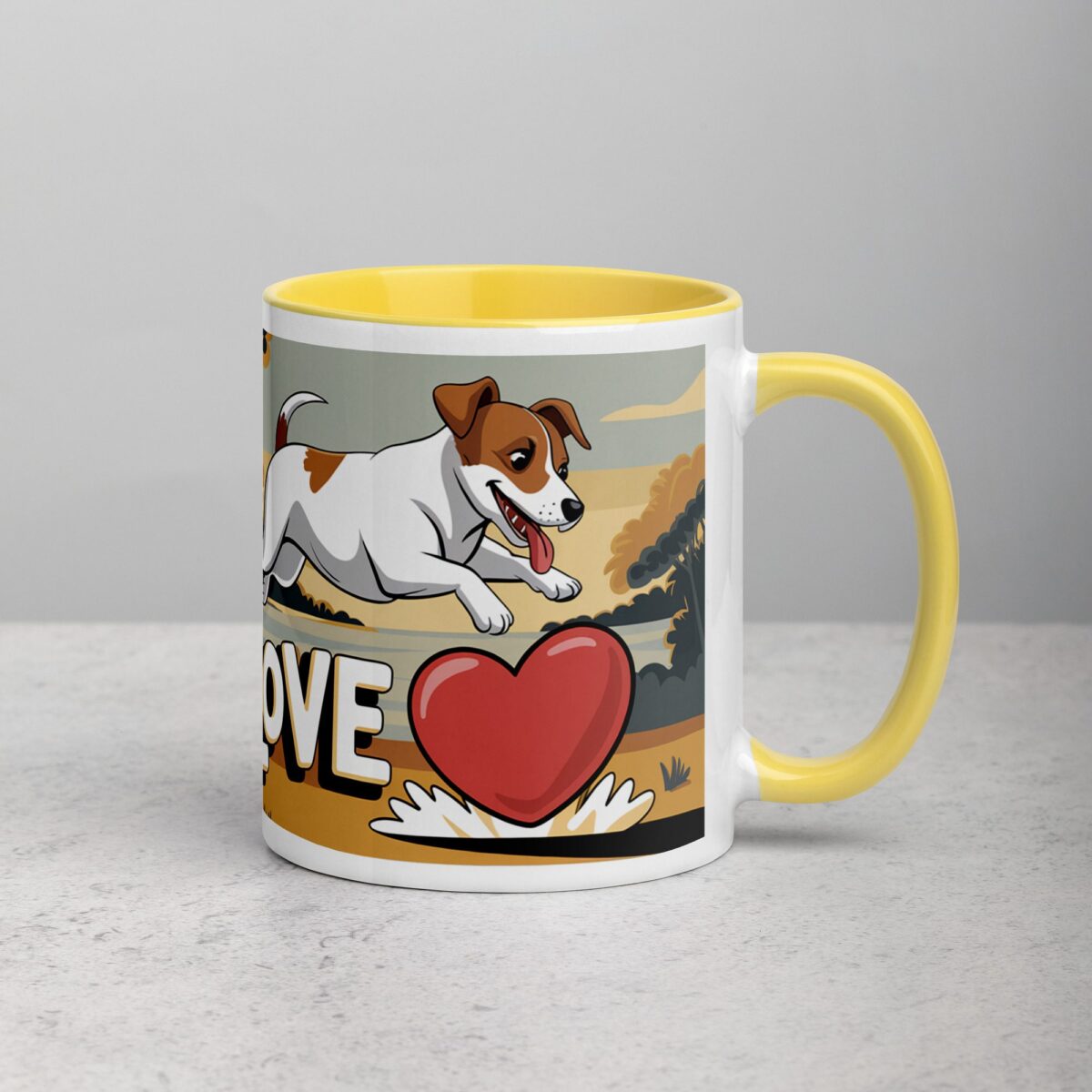 Born to Jump, Built to Love Jack Russell Mug - Image 21
