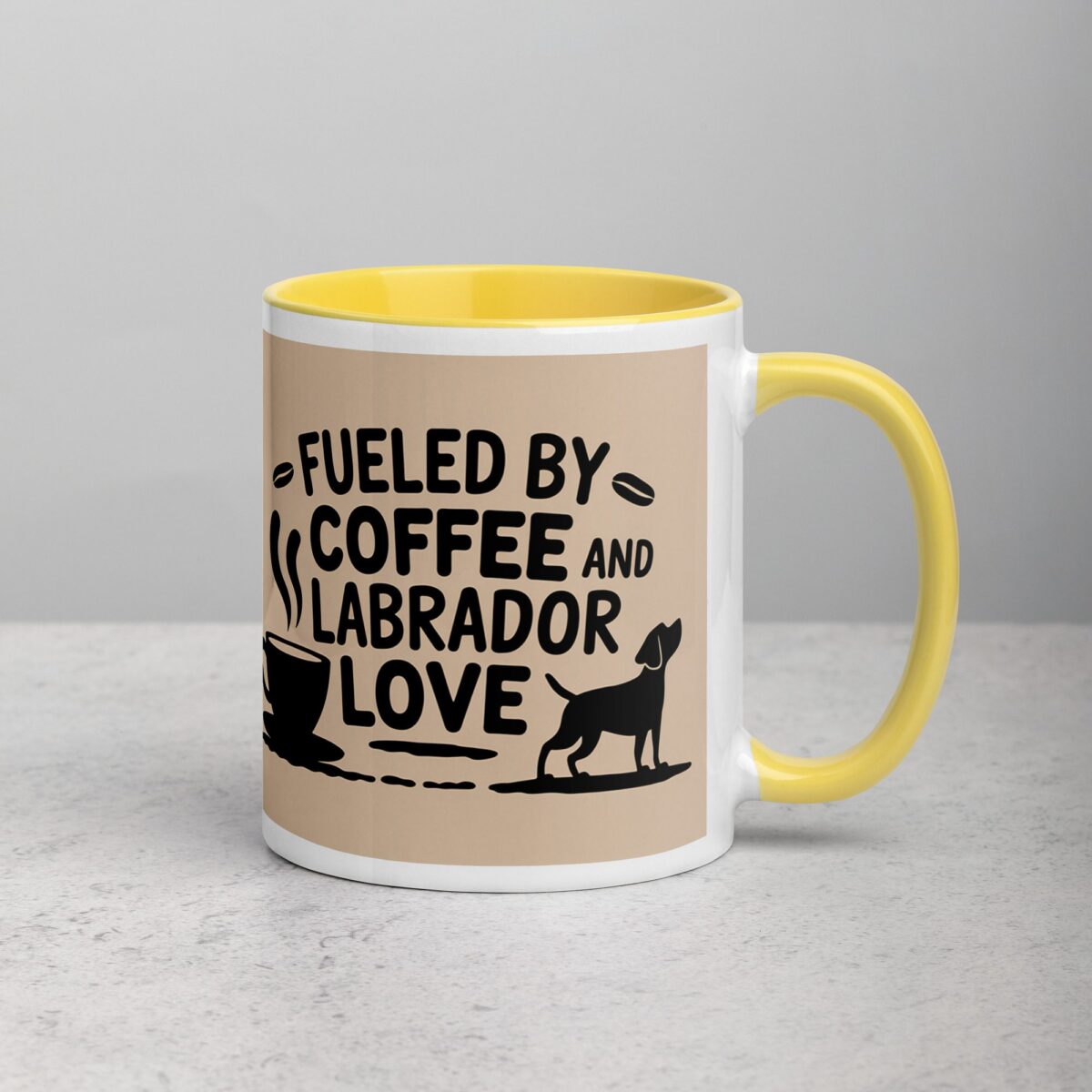 Fueled by Coffee and Labrador Love Mug - Image 21