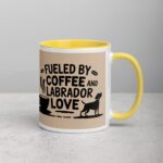 Fueled by Coffee and Labrador Love Mug - Image 21