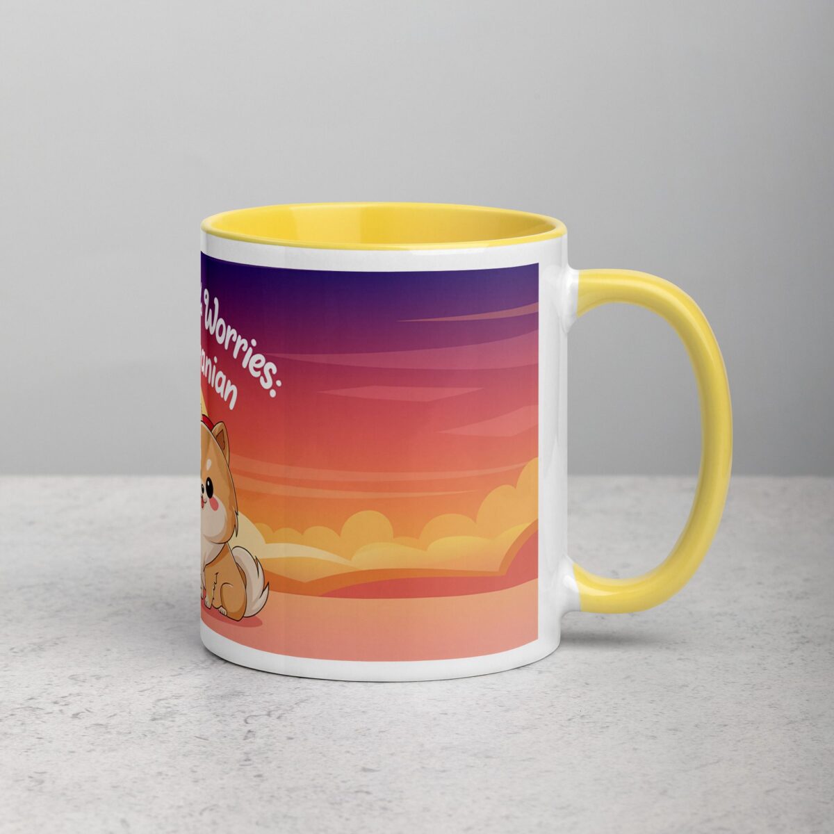 100% Fluff, 0% Worries: My Pomeranian Coffee Mug - Image 21