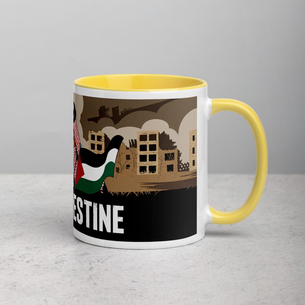 Free Palestine Freedom Fighter Mug - Image 21