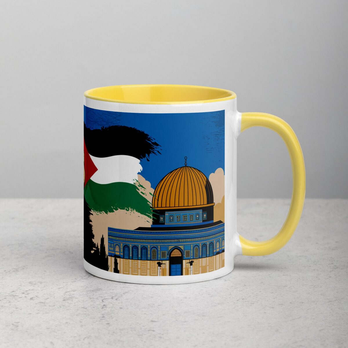 Resist, Exist, Persist Palestine Mug - Image 21
