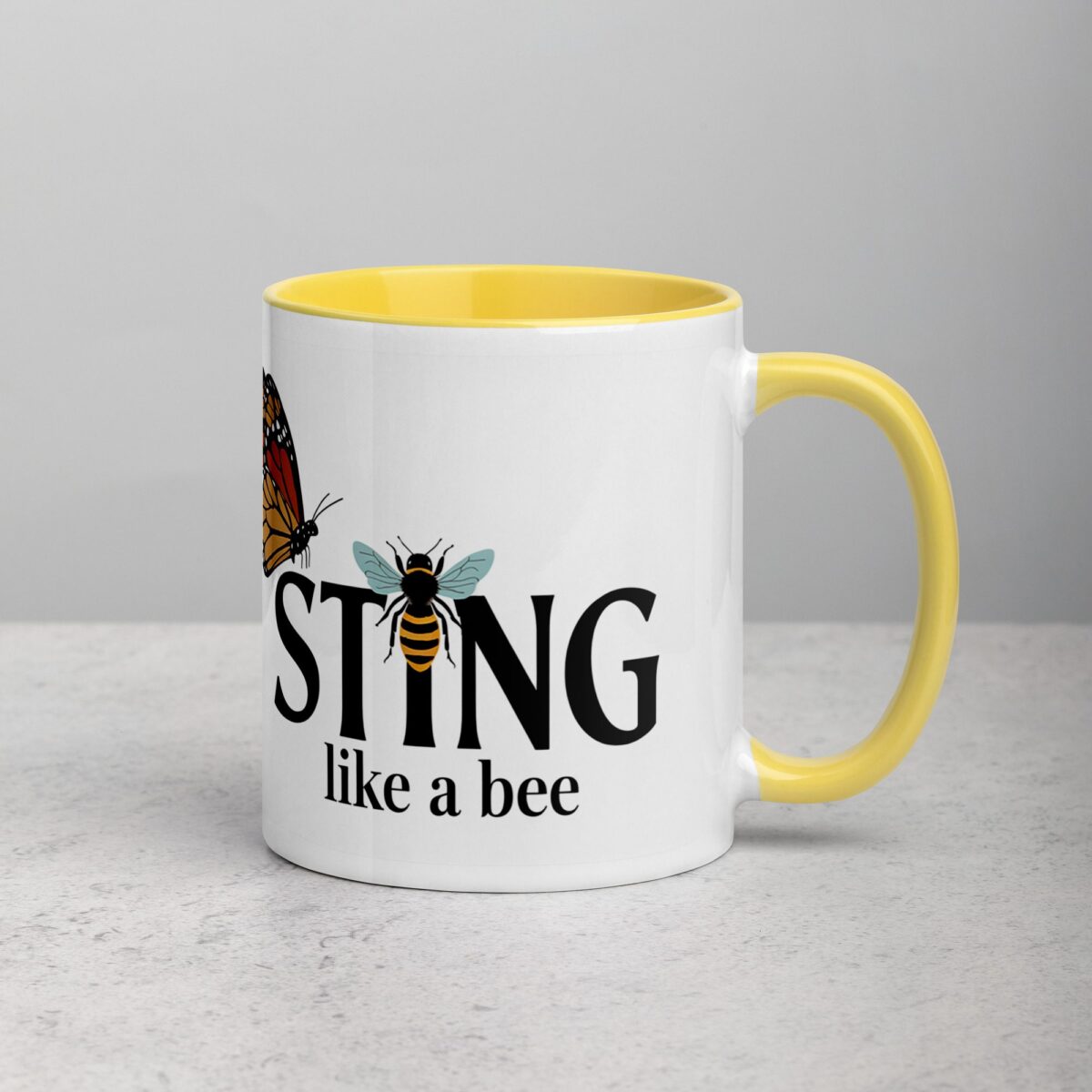 Float Like a Butterfly, Sting Like a Bee Mug - Image 21