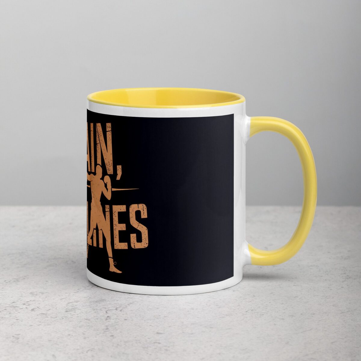 No Pain, No Punchlines Boxing Mug - Image 21
