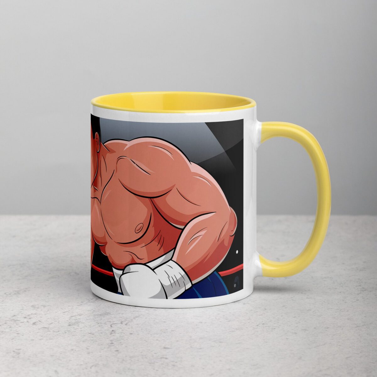 Punching Above My Weight Class Boxing Mug - Image 21