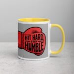Hit Hard, Stay Humble Boxing Mug - Image 21