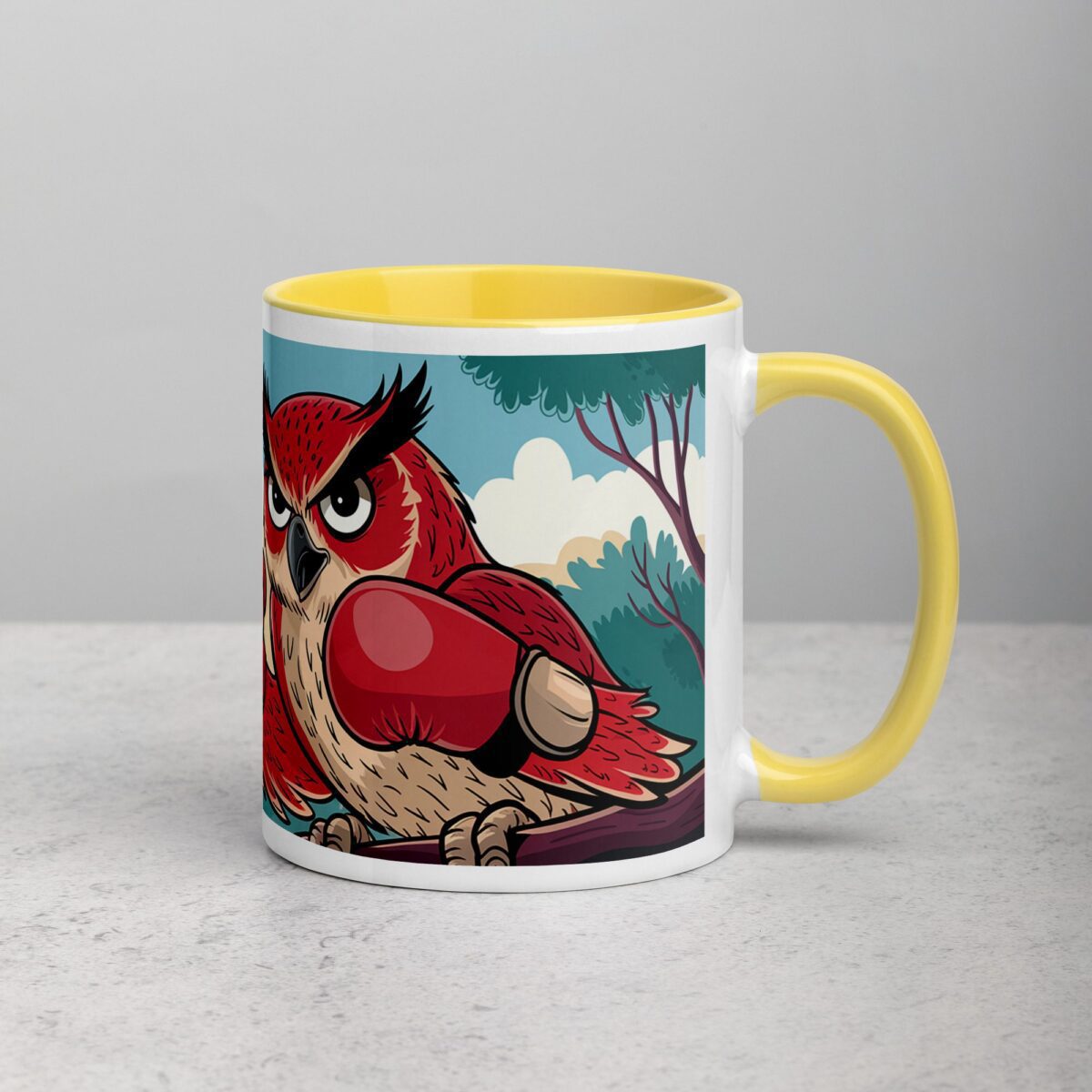 Red Owl Boxing Limited Edition Coffee Mug - Image 21