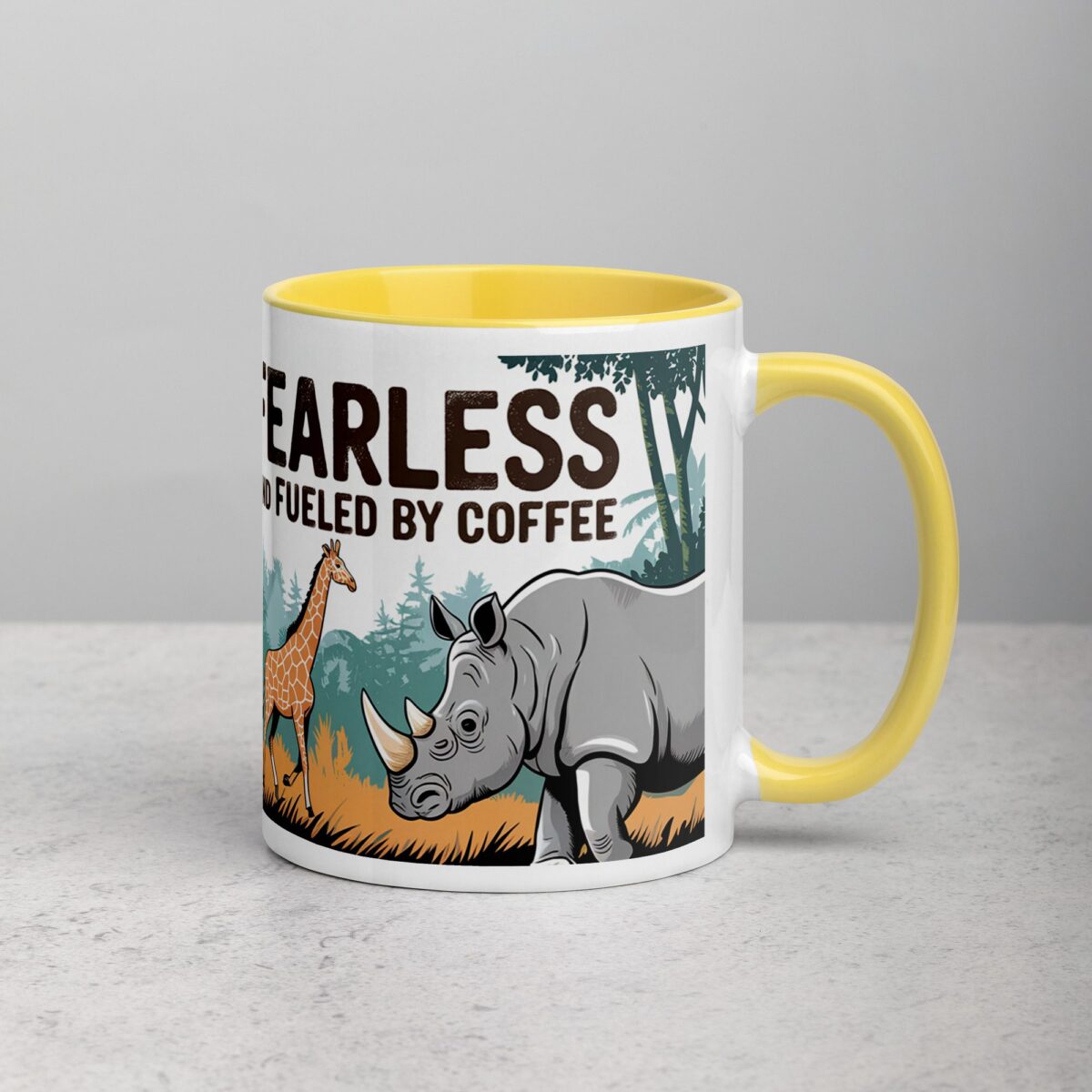 Fearless and Fueled by Coffee Lion Mug - Image 21